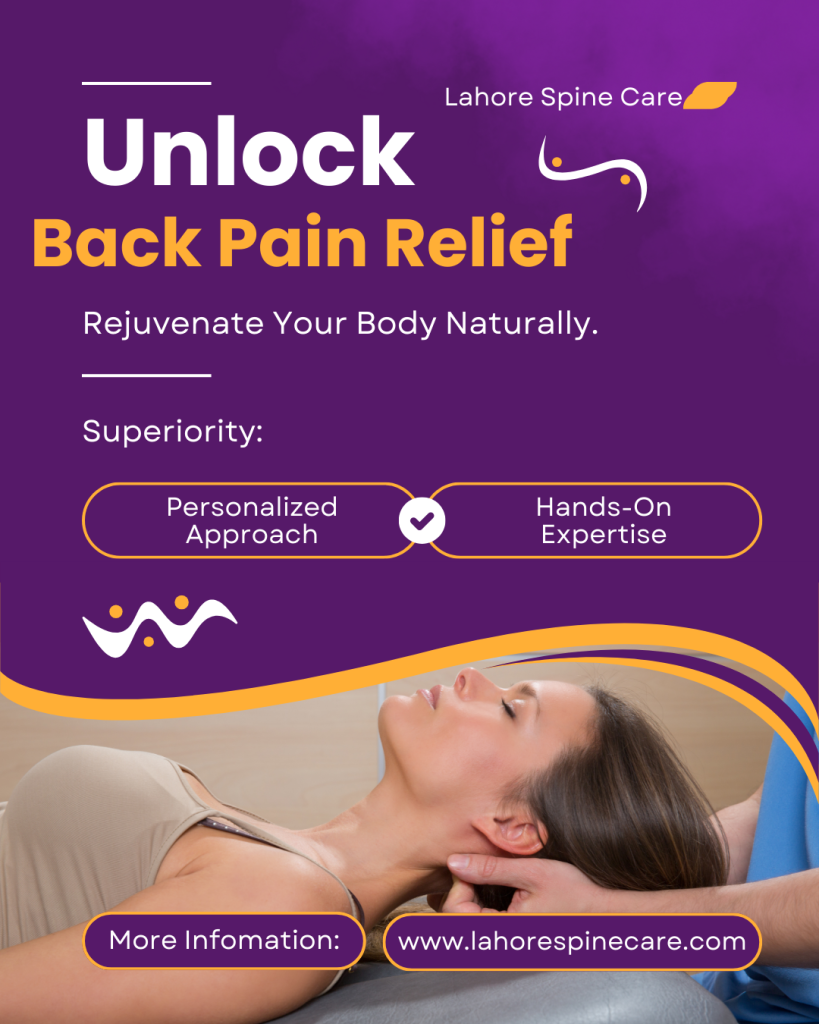 Purple Yellow Modern Unlock Pain Relief Instagram Ad 1