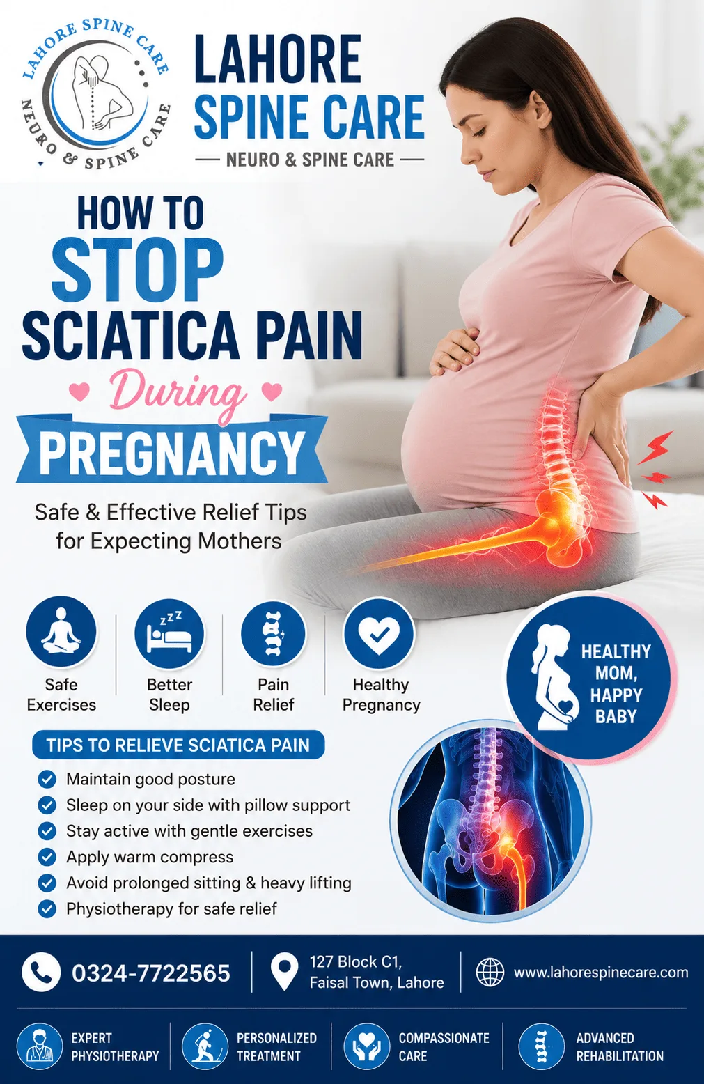 How to Stop Sciatica Pain in Pregnancy