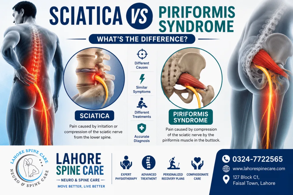 Sciatica vs Piriformis Syndrome