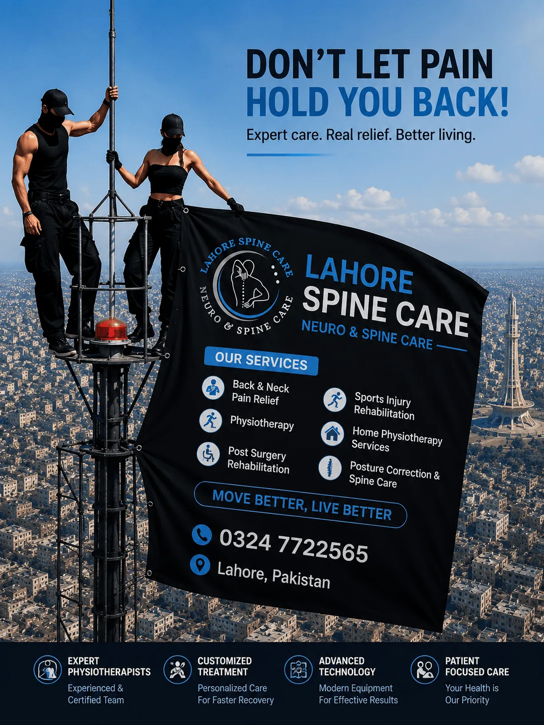 Home Physiotherapy Visit in Lahore | Expert Physiotherapist at Home