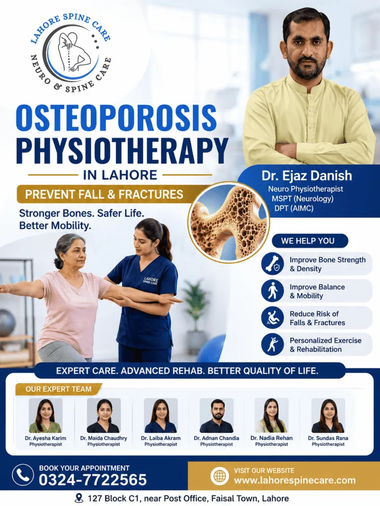 Osteoporosis Physiotherapy in Lahore | Prevent Fall & Fractures