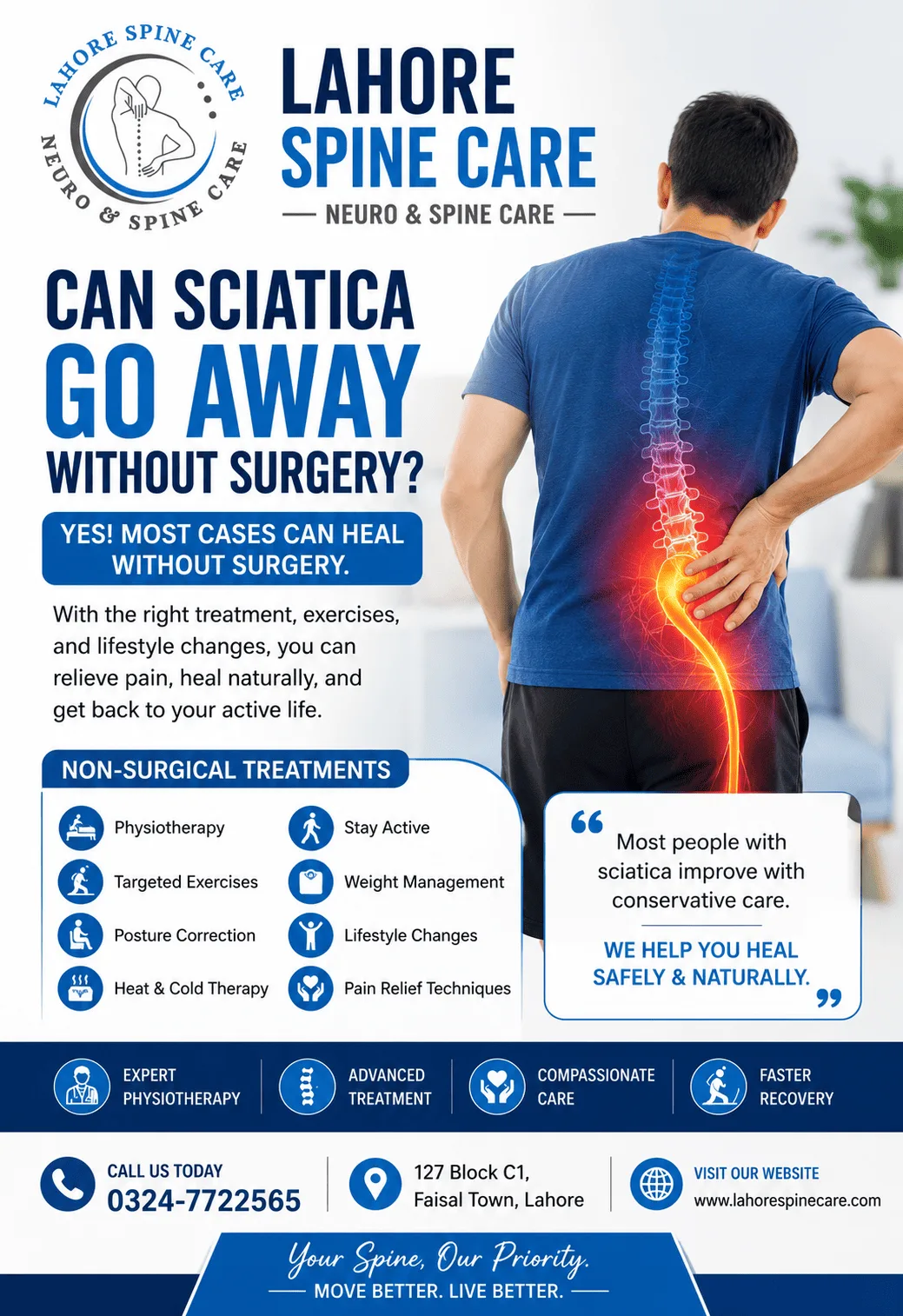 Sciatica treatment Without Surgery | Can Sciatica Go Away Without Surgery? 2 Sciatica treatment Without Surgery? | Can Sciatica Go Away Without Surgery?