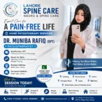 Dr. Muniba Rafiq – Affordable Physiotherapist in Lahore